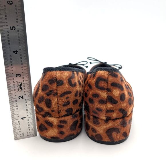 Steve Madden Cherish Leopard Genuine Calf Hair Pump Women's Brown Sz US5.5M EU36 - Picture 4 of 11